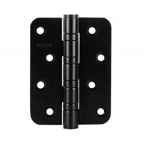 Петля универсальная из нержавейки IN4400U-R10 INOX black (4BB-R10 102х76х3) NoLogo Петля универсальная из нержавейки IN4400U-R10 INOX black (4BB-R10 102х76х3) NoLogo