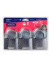 Замки навесные Apecs (Апекс) PD-01-63-Blister (3Locks+5Keys)