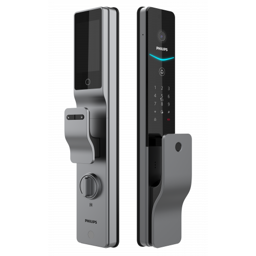 Электронный дверной замок Philips EasyKey DDL720-MVP с технологией распознавание ладони и видеоглазком