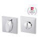 Фиксатор накладка сантехнический WC-BOLT BK6 USS CP-8 Хром