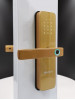 Электронный замок MirLock FT510 Белый и Золотой с приложением TTLock