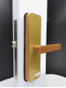 Электронный замок MirLock FT510 Белый и Золотой с приложением TTLock
