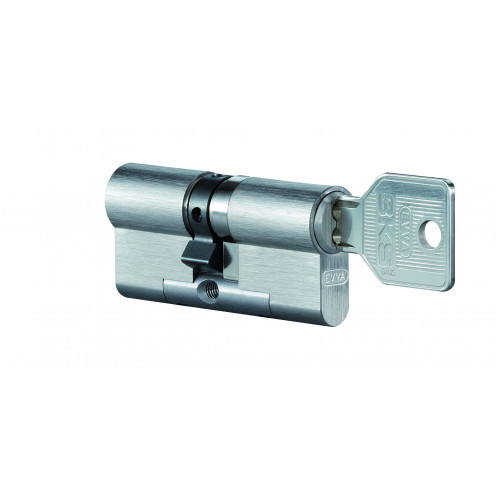 Цилиндр EVVA 3KS (107мм/31х76 В) никель